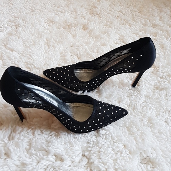 SOLD! Manolo Blahnik Swarowski Crystal, size 6 - Picture 5 of 6